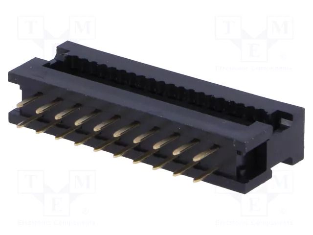 Connector: IDC; PIN: 20; 1A; 30V; IDC,THT; for ribbon cable; 2.54mm AMPHENOL COMMUNICATIONS SOLUTIONS T8062000001NEU