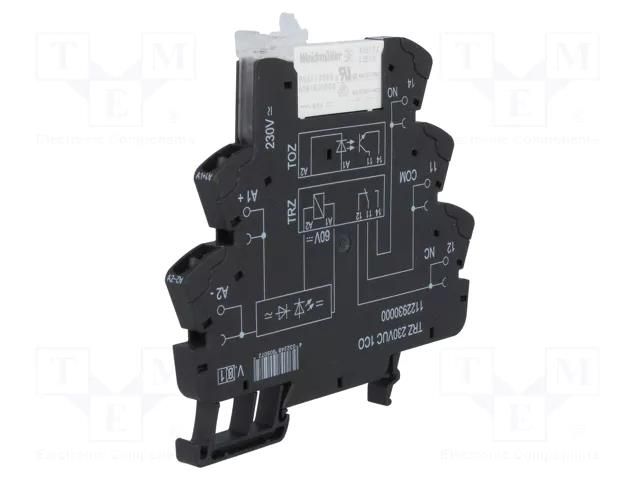 Relay: interface; SPDT; Ucoil: 230VAC,230VDC; 6A WEIDMÜLLER TRZ-230VUC-1CO