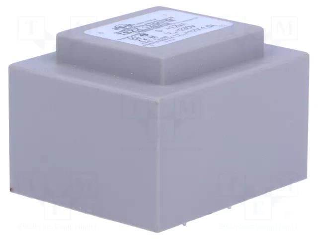 Transformer: encapsulated; 12VA; 230VAC; 12V; 1A; PCB; IP00; A: 52mm INDEL TSZZ10/12V