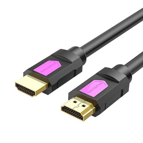 Lention VC-HH20 HDMI 4K High-Speed to HDMI 2.0 cable, 18Gbps, PVC, 1m (black), Lention CB-VC-HH20-P2-1M-BLK