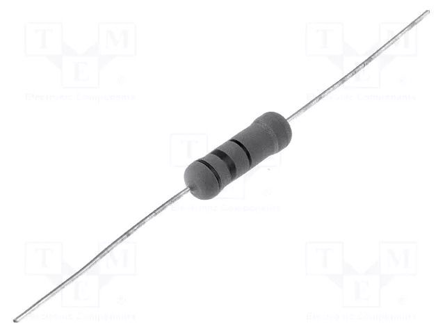 Resistor: wire-wound; THT; 43Ω; 3W; ±5%; Ø0.7x28mm; Ø5.5x16mm; axial ROYALOHM KNP03WS-43R