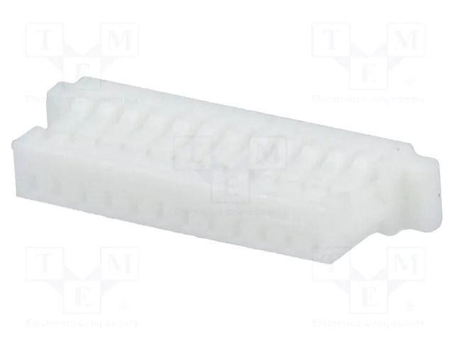 Connector: wire-board; plug; female; 50V; PIN: 12; w/o contacts; 1mm JOINT TECH NX1001-12PFS