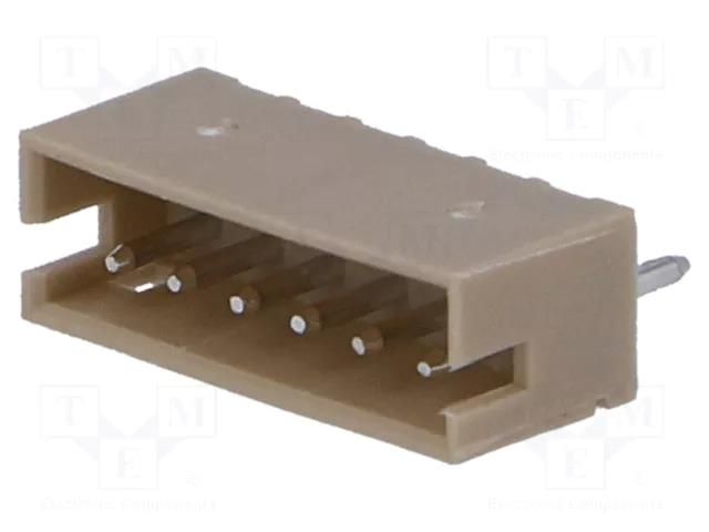 Connector: wire-board; socket; male; PIN: 6; 1A; Urated: 100V; THT JOINT TECH NX1500-06SMS