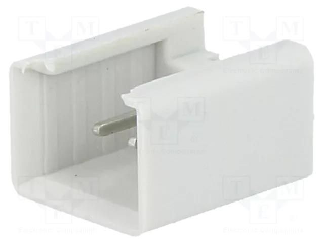 Connector: IDC; socket; male; PIN: 2; P1300; straight; THT; 2.54mm TOMIC P1302