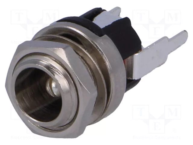 Connector: DC supply; socket; male; straight; for panel mounting NINIGI PC-G2.1-PCB