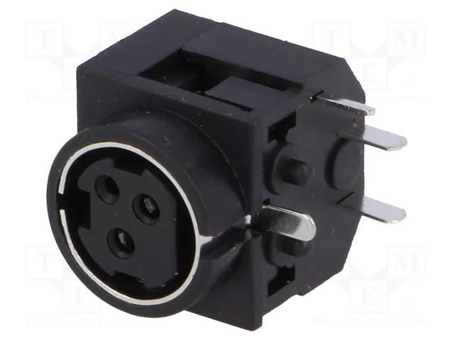 Connector: DC supply; socket; female; PIN: 3; THT; 30VDC; -20÷80°C NINIGI PC-MDJ-401-3P