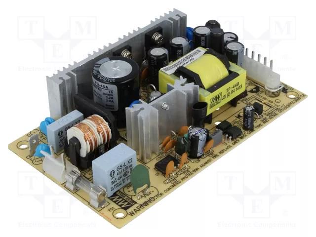 Power supply: switching; open; 40W; 120÷370VDC; 90÷264VAC; OUT: 2 MEAN WELL PD-45A