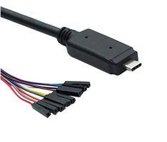 SMART CABLE, USB-UART, FT232H, 1.8M USBC-HS-UART-3.3V-3.3V-1800-SPR