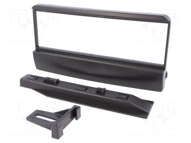 Radio frame; Ford,Mazda; 1 DIN; black 4CARMEDIA RAM-40.072.3