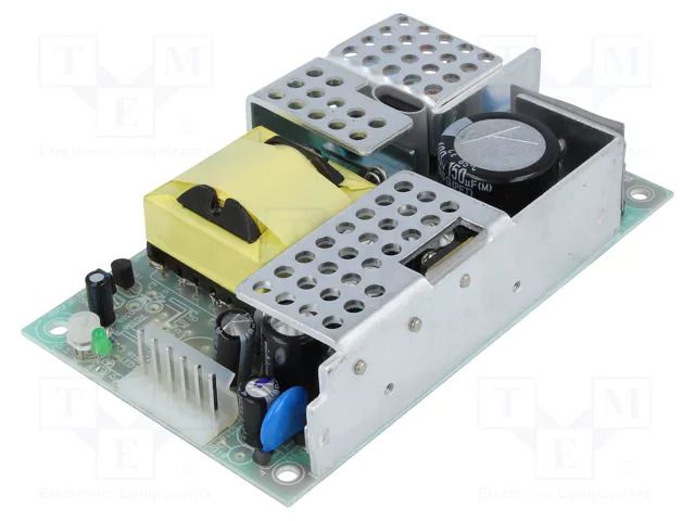 Power supply: switching; for building in,open; 60W; 12VDC; OUT: 2 MEAN WELL RPD-65C