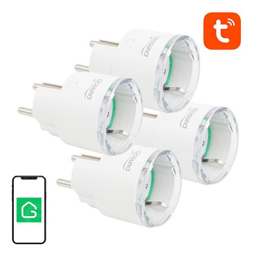 Smart plug WiFi Gosund SP111 3680W 16A, Tuya 4-pack, Gosund SP111-4