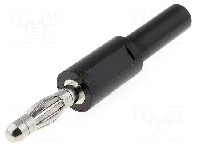 Connector: 4mm banana; plug; banana 4mm socket,banana 4mm plug ELECTRO-PJP PJPADA1057-N