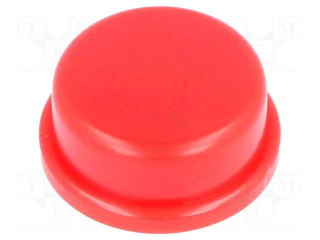 Button; round; red; Ø13mm NINIGI TACT-2BRRD