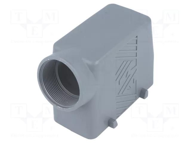 Enclosure: for HDC connectors; T-TYPE; size 77.27; plastic; M40 ILME TMAO16.40