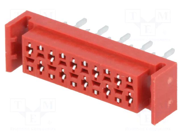 Connector: wire-board; socket; female; PIN: 10; 30V; 1A; straight AMPHENOL COMMUNICATIONS SOLUTIONS TMM-4-L-10-2