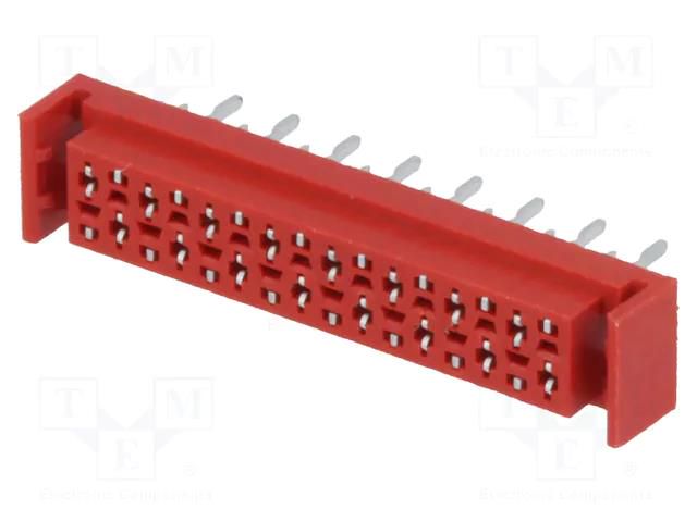 Connector: wire-board; socket; female; PIN: 16; 30V; 1A; straight AMPHENOL COMMUNICATIONS SOLUTIONS TMM-4-L-16-2