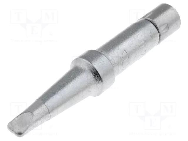 Tip; chisel; 2.4x0.8mm; 370°C; for  soldering iron; WEL.PT-B7 PLATO PLATO-C-3040-7