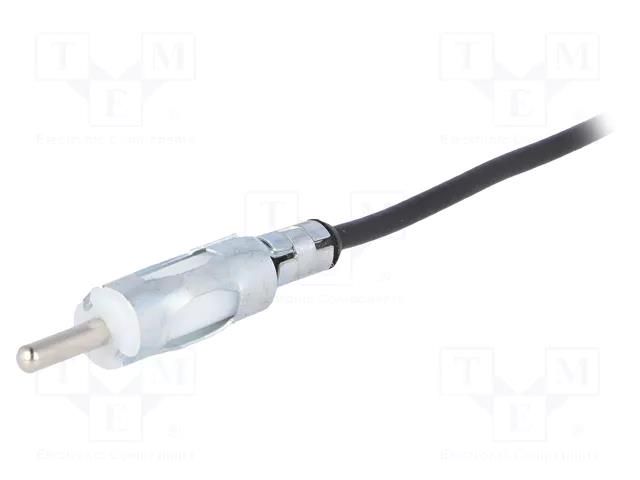 Cable; DIN plug,wires; straight; 0.3m 4CARMEDIA ZRS-AA-6