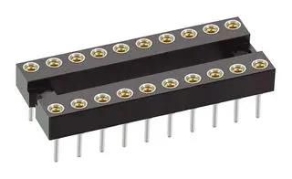 DIP SOCKET, 20POS, 2.54MM D2820-42