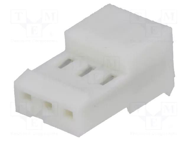 Connector: wire-board; plug; female; PIN: 3; MTA-100; 250VAC; IDC TE Connectivity 3-640441-3