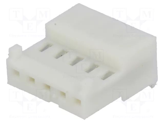 Connector: wire-board; plug; female; PIN: 5; MTA-100; 250VAC; IDC TE Connectivity 3-643814-5