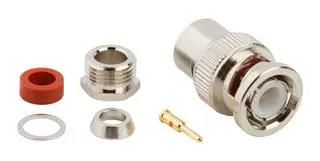 RF COAXIAL, BNC PLUG, 50 OHM, CABLE 031-2-RFX