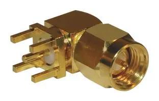 RF COAXIAL, SMA R/A PLUG, 50 OHM, PCB 132135
