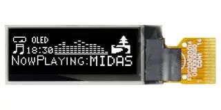OLED GRAPHIC DISPLAY, COG, 128 X 32P, 3V MDOG128032A1V-WI