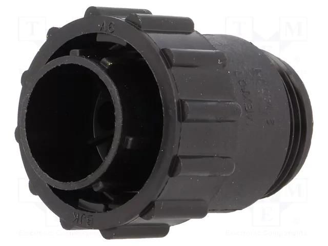 Connector: circular; plug; male; PIN: 7; w/o contacts; CPC Series 1 TE Connectivity 211400-1