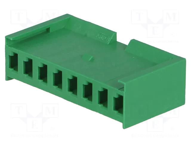 Connector: wire-board; plug; female; AMPMODU MOD I; 3.96mm; PIN: 8 TE Connectivity 280593