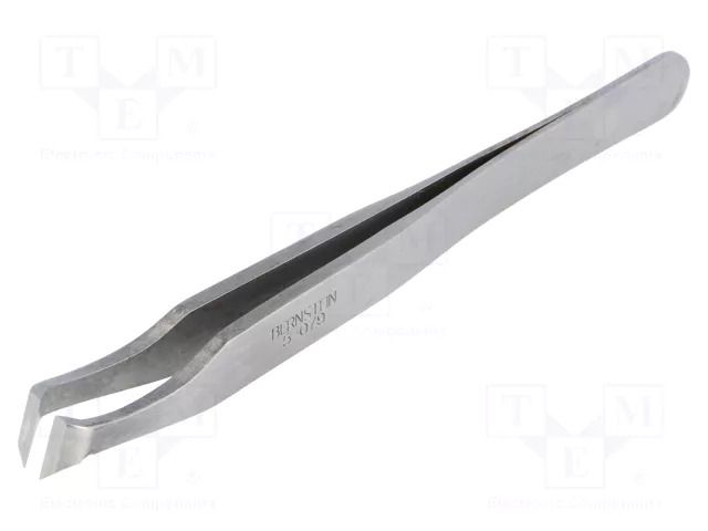 Tweezers; 115mm; for precision works; Type of tweezers: curved BERNSTEIN BRN-5-079