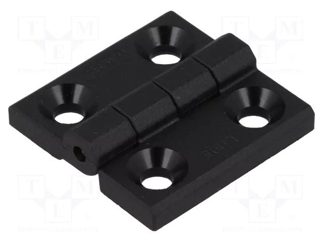 Hinge; Width: 30mm; technopolymer PA; black; H: 30mm ELESA+GANTER CFM.30SH-4