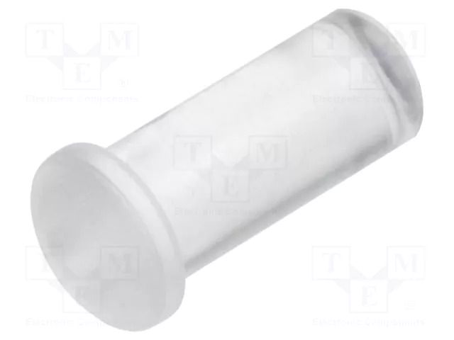 Fiber for LED; Ø5mm; L: 8.9mm; round; Front: convex; straight BIVAR PLP5-2-350