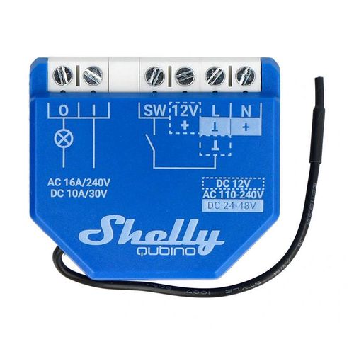 Shelly Qubino Wave 1 Controller, 1-channel, Z-Wave, Shelly QubinoWave1