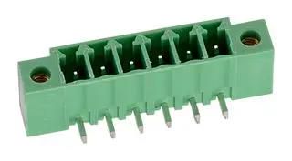 TERMINAL BLOCK, R/A HEADER, 5POS, TH 691325310005