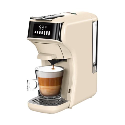 HiBREW 5-in-1 capsule coffee maker H1B-beige (beige), HiBREW H1B-white