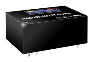 POWER SUPPLY, AC-DC, 5V, 0.6A RAC03E-05SK/277