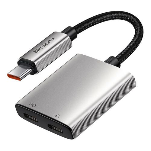 2in1 Audio Adapter Mcdodo CA-5570 2in1 USB-C to 2x USB-C, Mcdodo CA-5570