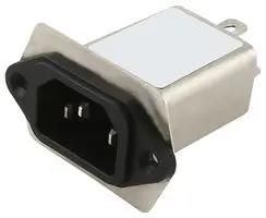 FILTERED IEC INLET, 3A/250V, QC, IP66 MP007500