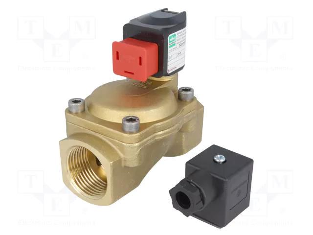 Electromagnetic valve; 0.1÷16bar; brass; NBR caoutchouc; IP65 NORGREN HERION 8240400.23050