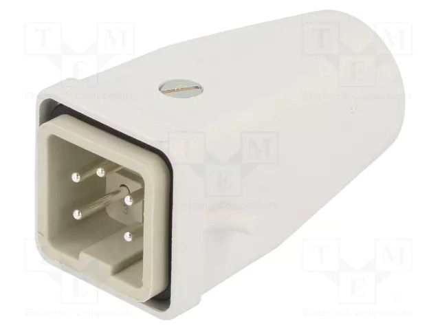 Connector: HDC; plug; male; EPIC KIT; PIN: 5; 23A; 400V; 4+PE; M20 LAPP 75009613