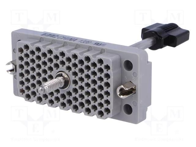 Connector: rectangular; socket; hermaphrodite; polycarbonate EDAC 516-090-000-401