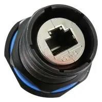 ADAPTOR, RJ45 8P JACK-JACK, CAT6A RJF6A7SA1B
