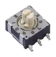 ROTARY CODED SW, 0.1A, 50VDC, BCD, 10POS 220AMA10R