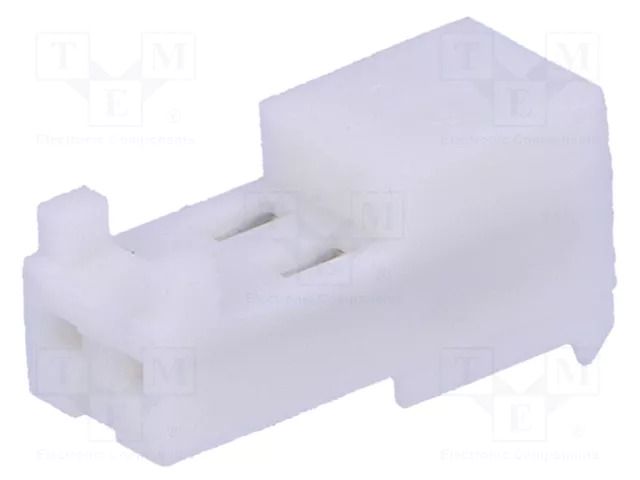 Connector: wire-board; plug; female; PIN: 2; MTA-100; 250VAC; IDC TE Connectivity 3-643814-2
