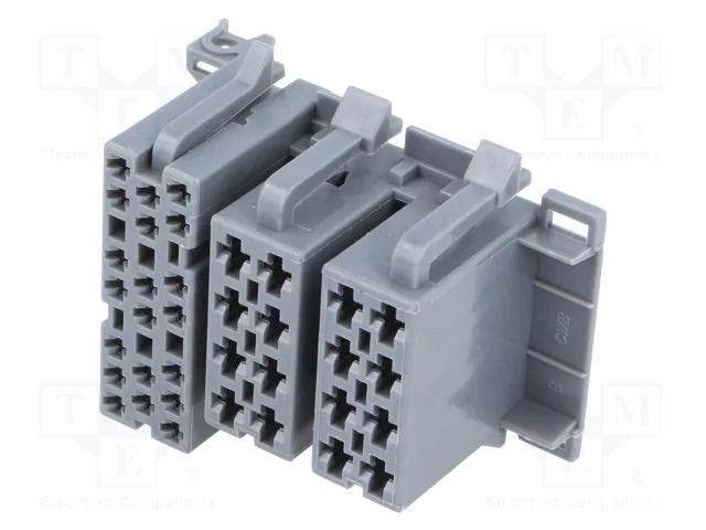 Connector housing; plug; ISO; PIN: 36 4CARMEDIA 331435