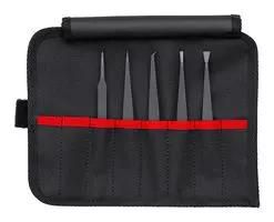 PLASTIC TWEEZERS SET ESD, 5 PCS 92 00 05 ESD