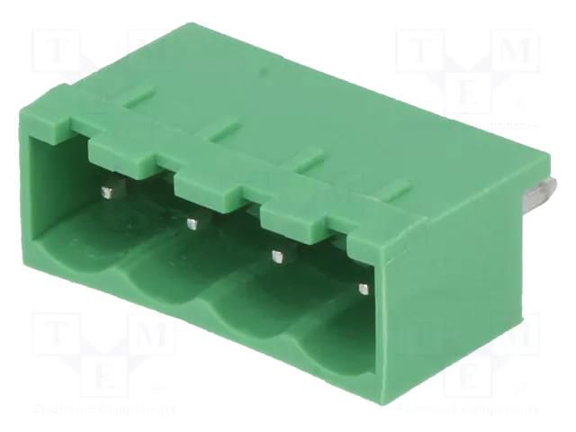 Pluggable terminal block; 5mm; ways: 4; straight; socket; male DEGSON ELECTRONICS 2EDGVC-5.0-04P14