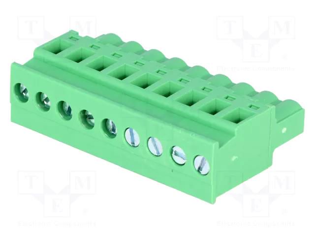 Connector: pluggable terminal block; plug; female; 10A; 320V; 1x9 DEGSON ELECTRONICS 2EDGKB-5.08-09P