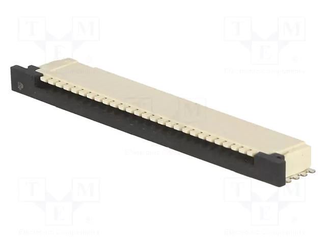 Connector: FFC/FPC; SMT; 200V; 1A; PIN: 26; tinned; 1mm; horizontal TE Connectivity 2-84953-6